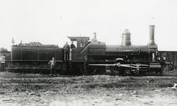 170183 Afbeelding van de stoomlocomotief nr. 72 Landbouw (serie 71-73) van de H.S.M. (later serie 2700, nrs. 2701-2703 ...